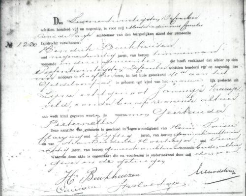 geb Geertruida 1895