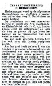 overlijden Hendrik