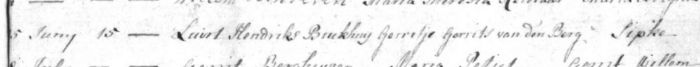 Sipke 1810 doop